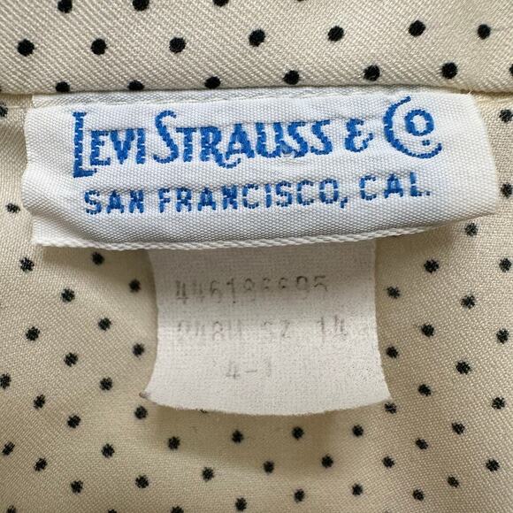 Vintage 1980s Career Blouse with Neck Scarf - Picture 4 of 5